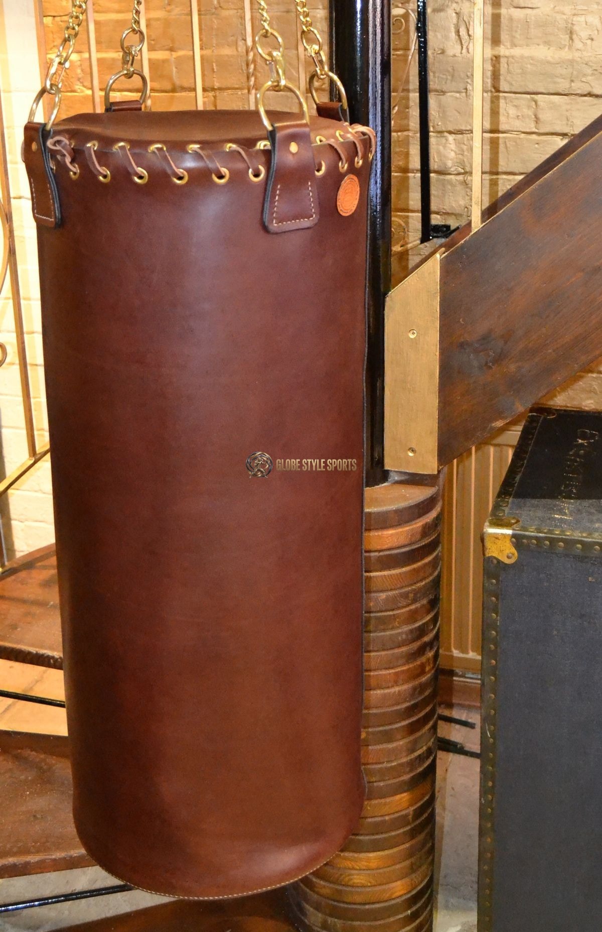 Vintage Style Genuine Leather Heavy Punching Bag